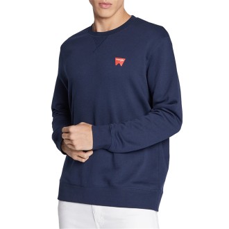 Wrangler Felpe Girocollo Uomo Navy