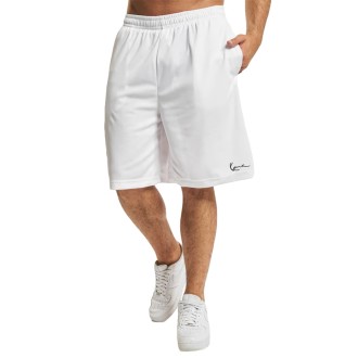 KK SMALL SIGNATURE MESH SHORTS WHITE