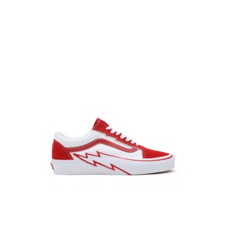 OLD SKOOL BOLT 2-TONE RED/TRUE WHITE
