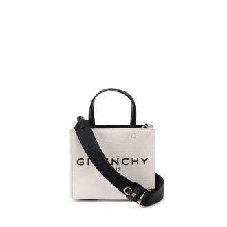 Givenchy Mini `G-Tote` Shopping Bag In Canvas