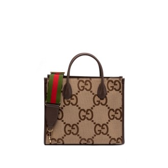 Gucci `Jumbo Gg` Small Tote Bag
