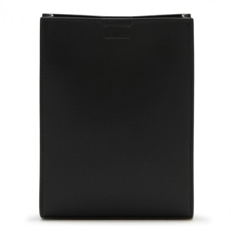 Jil Sander - Black Leather Shoulder Bag