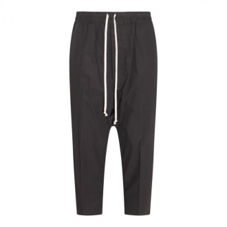 Rick Owens - Black Cotton Pants