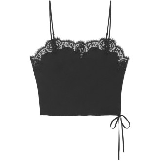 Saint Laurent Cropped Tank Top