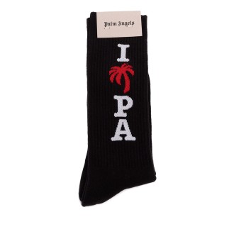 Palm Angels `I Love Pa` Socks