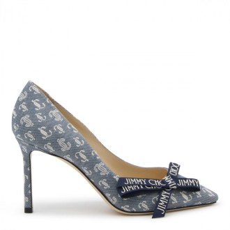 Jimmy Choo - Blue Denim Romy Pumps