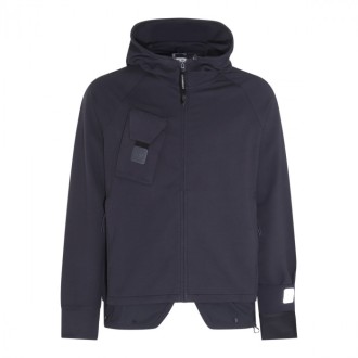 Cp Company - Dark Navy Cotton Casual Jacket