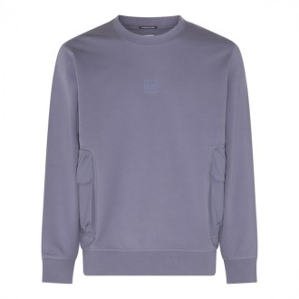 Cp Company - Blue Cotton Sweatshirt