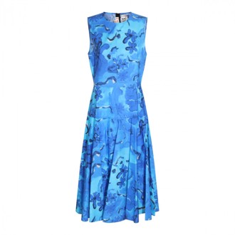 Marni - Blue Cotton Dress