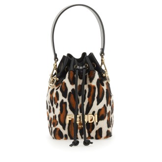fendi mini animal sheepskin bag