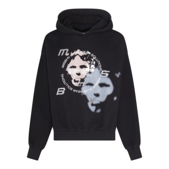 Misbhv - Black Cotton Soundsystem Sweatshirt