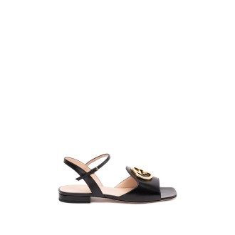 Gucci `Gucci Blondie` Flat Sandals