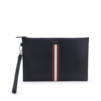 Bally - Black Leather Pouch