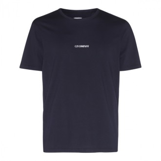 Cp Company - Navy Cotton T-shirt