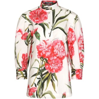 Dolce & Gabbana Carnation Print Shirt