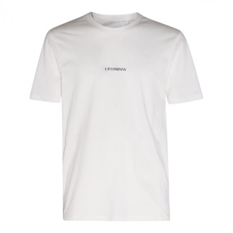 Cp Company - White Cotton T-shirt