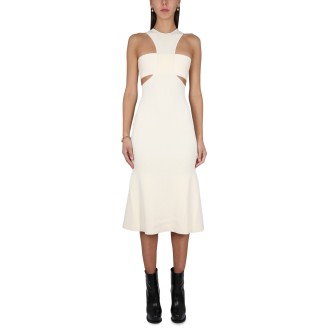 alexander mcqueen dress with harness