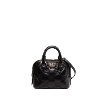 Gucci `Lion Gg` Matelassè Handbag