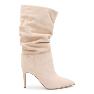 Paris Texas - Light Pink Suede Boots