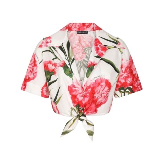 Dolce & Gabbana Carnation Print Shirt