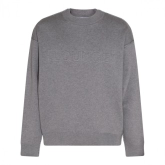 Off-white - Grey Cotton Blend Lounge Sweatshitrt