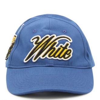 Off-white - Blue, Yellow, White And Black Cotton Baseball Cap