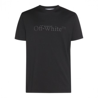 Off-white - Black Cotton T-shirt