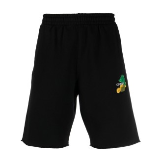 Off White `Brush Arr` Sweatshorts 