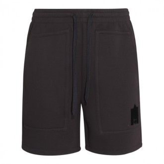Mackage - Black Cotton Stretch Shorts