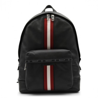 Bally - Black Leather Harper Backpack