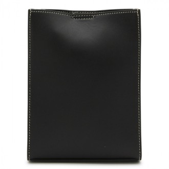 Jil Sander - Black Leather Tangle Small Crossbody Bag