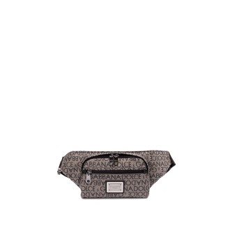 Dolce & Gabbana Allover Logo Belt Bag