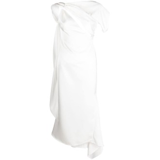 The Attico `Sam` Midi Dress