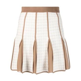 Elisabetta Franchi Knitted Mini Skirt