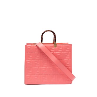 Fendi `Fendi Sunshine Medium` Leather Shopper