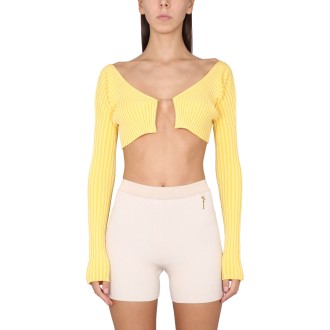 jacquemus le maille pralù top