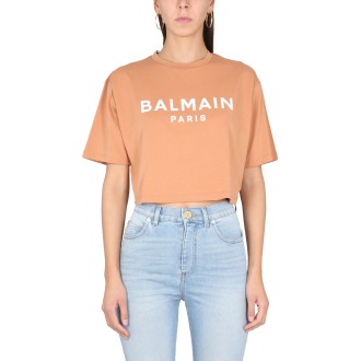 balmain cropped t-shirt