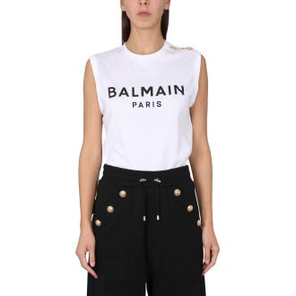 balmain t-shirt with logo