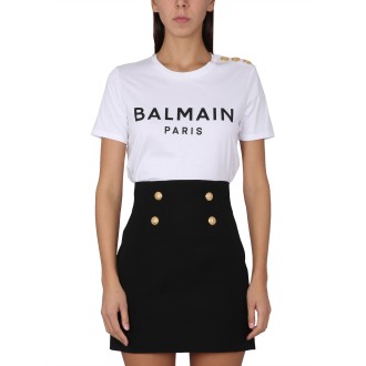 balmain crewneck t-shirt