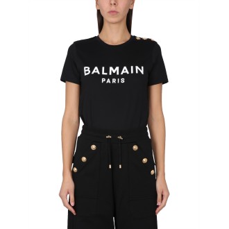 balmain crewneck t-shirt