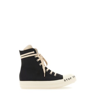 rick owens drkshdw cotton sneaker