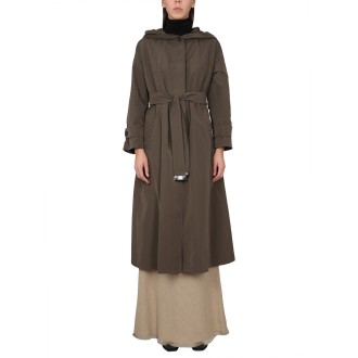 max mara drip-proof canvas parka