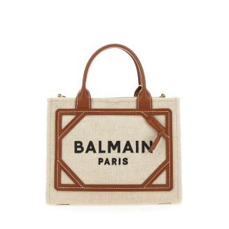 balmain b-army small shopper bag