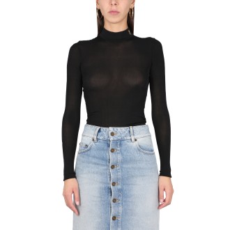saint laurent ribbed pullover
