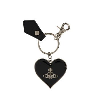 vivienne westwood jordan mirror heart orb keychain