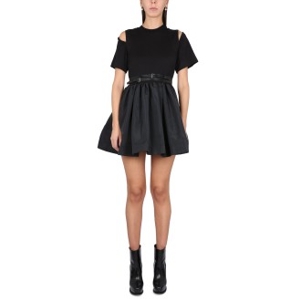 alexander mcqueen mini corset style dress