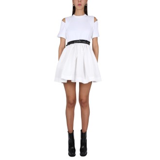 alexander mcqueen mini corset style dress