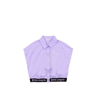 CAMICIA SMANICATA CROPPED