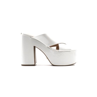 Sandalo Donna White GUESS Pelle