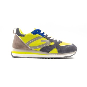 Sneakers Uomo GREY/ A.GREEN ALBERTO GUARDIANI Tessuto